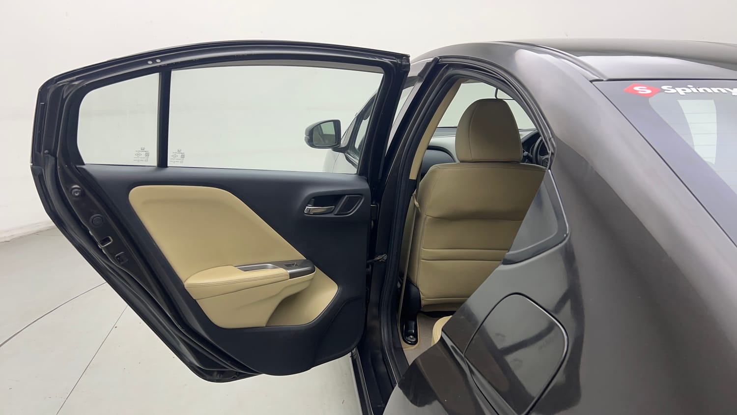 Used 2016 Honda City VX Petrol Manual interior LEFT REAR DOOR OPEN VIEW