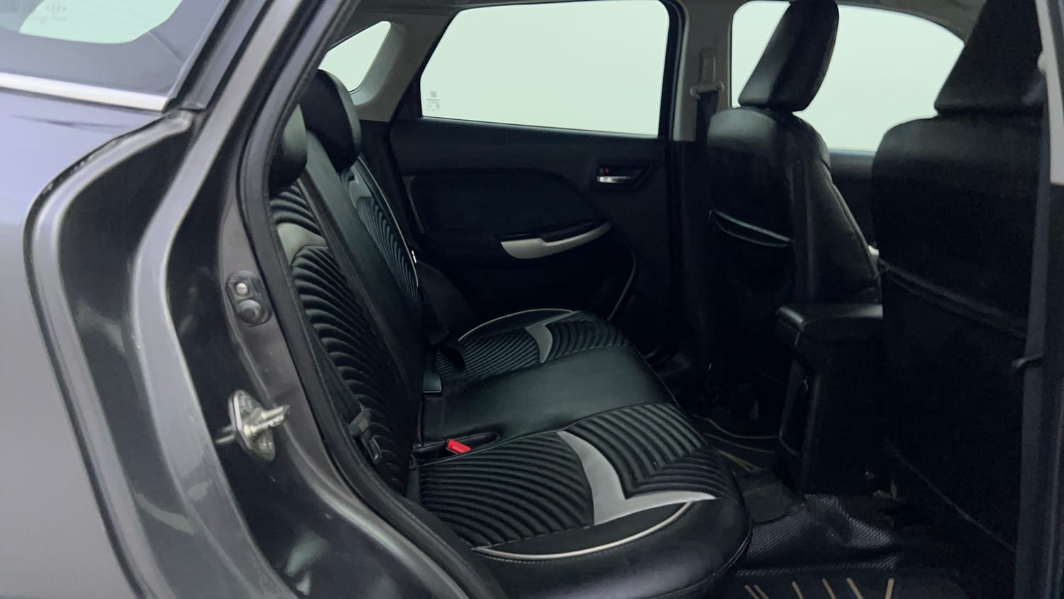 Used 2018 Maruti Suzuki Baleno Alpha 1.2 Petrol Manual interior RIGHT SIDE REAR DOOR CABIN VIEW