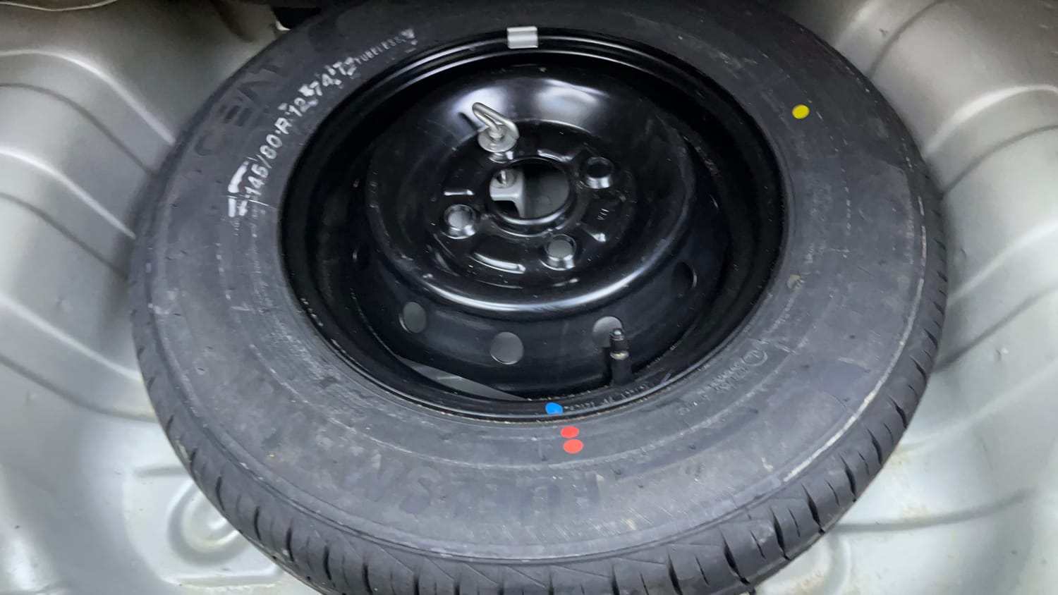 Used 2021 Maruti Suzuki Alto 800 LXi Petrol Manual tyres SPARE TYRE VIEW
