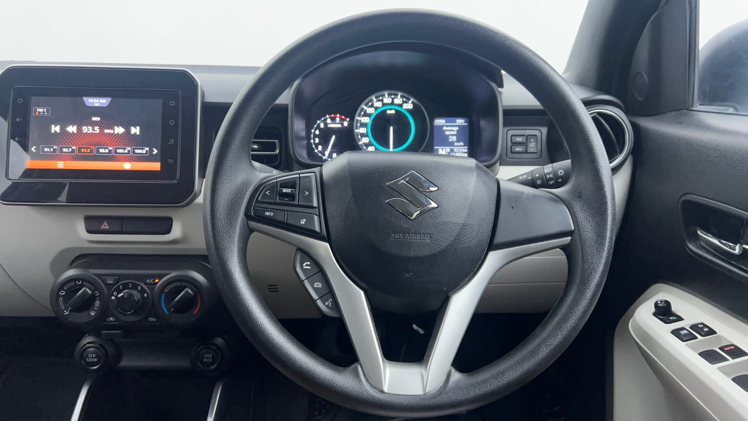Used 2022 Maruti Suzuki Ignis Zeta 1.2 AMT Petrol Automatic interior STEERING VIEW