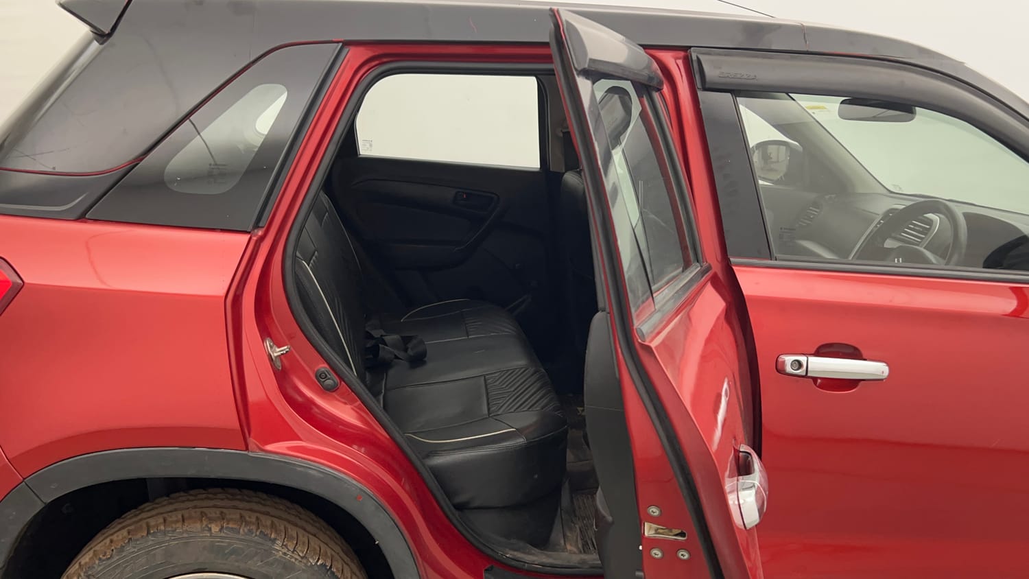 Used 2019 Maruti Suzuki Vitara Brezza [2016-2020] LDi Diesel Manual interior RIGHT SIDE REAR DOOR CABIN VIEW