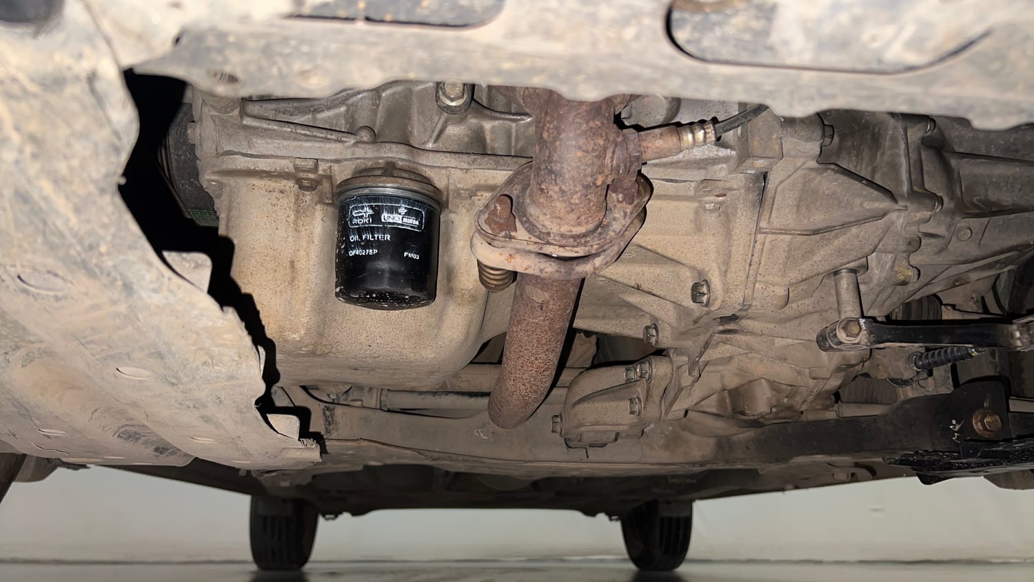 Used 2019 Maruti Suzuki Baleno Delta 1.2 Petrol Manual extra FRONT LEFT UNDERBODY VIEW