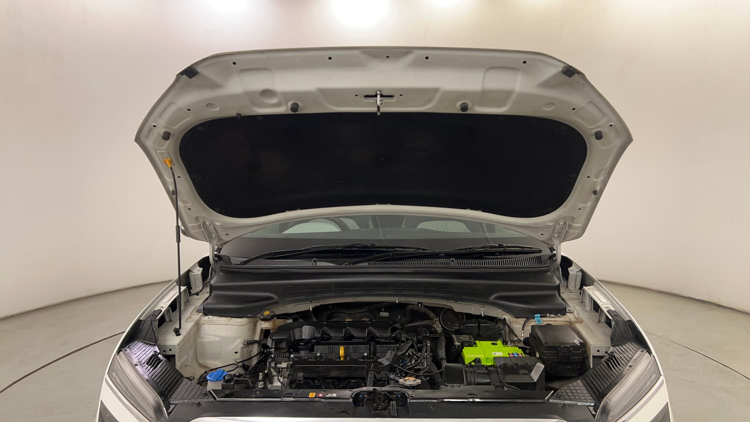Used 2023 Hyundai Creta SX (O) 1.5 Petrol IVT Petrol Automatic engine ENGINE & BONNET OPEN FRONT VIEW