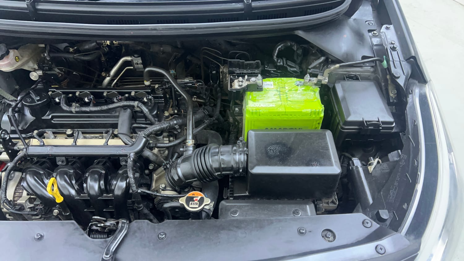Used 2019 Hyundai Elite i20 Sportz Plus 1.2 Petrol Manual engine ENGINE LEFT SIDE VIEW