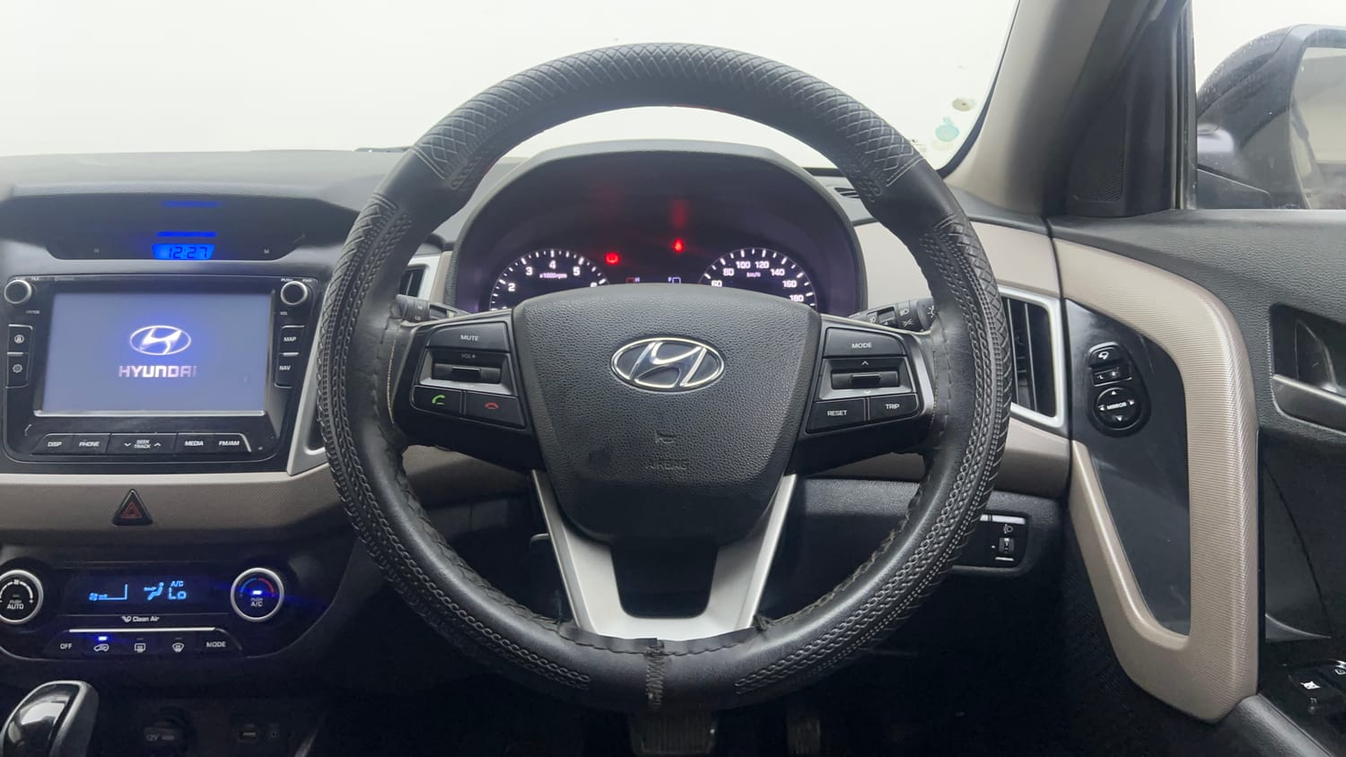 Used 2018 Hyundai Creta SX Plus 1.6 AT Petrol Petrol Automatic interior STEERING VIEW