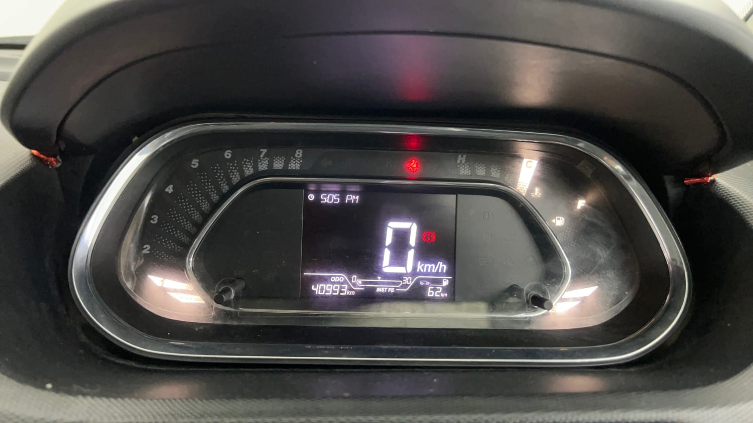 Used 2020 Tata Tiago Revotron XZ Plus Cng (outside fitted) Cng Manual interior CLUSTERMETER VIEW