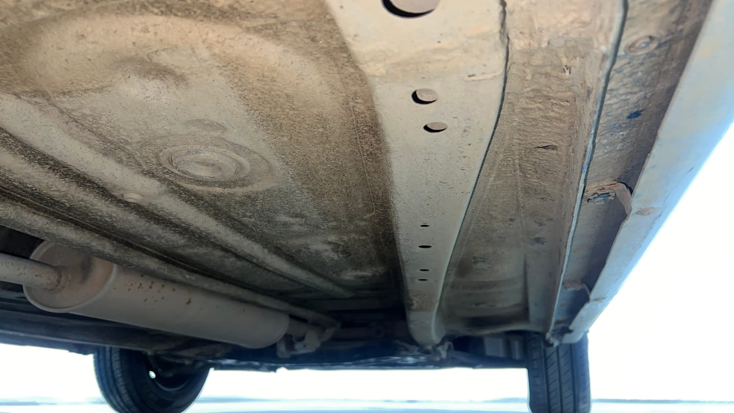 Used 2019 Maruti Suzuki Wagon R ZXi 1.2 AMT Petrol Automatic extra REAR RIGHT UNDERBODY VIEW