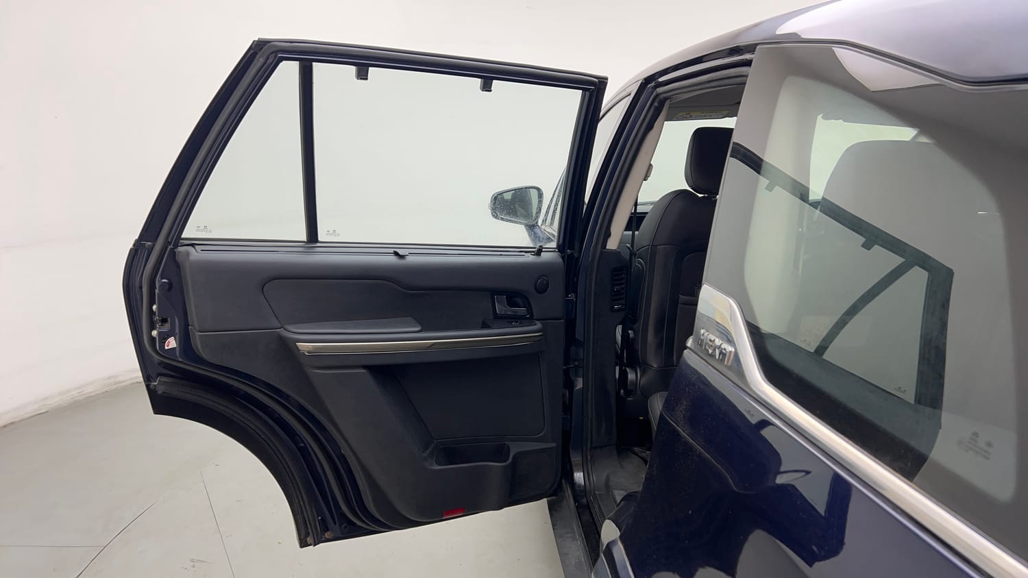 Used 2018 Tata Hexa XTA 4x2 7 STR Diesel Automatic interior LEFT REAR DOOR OPEN VIEW