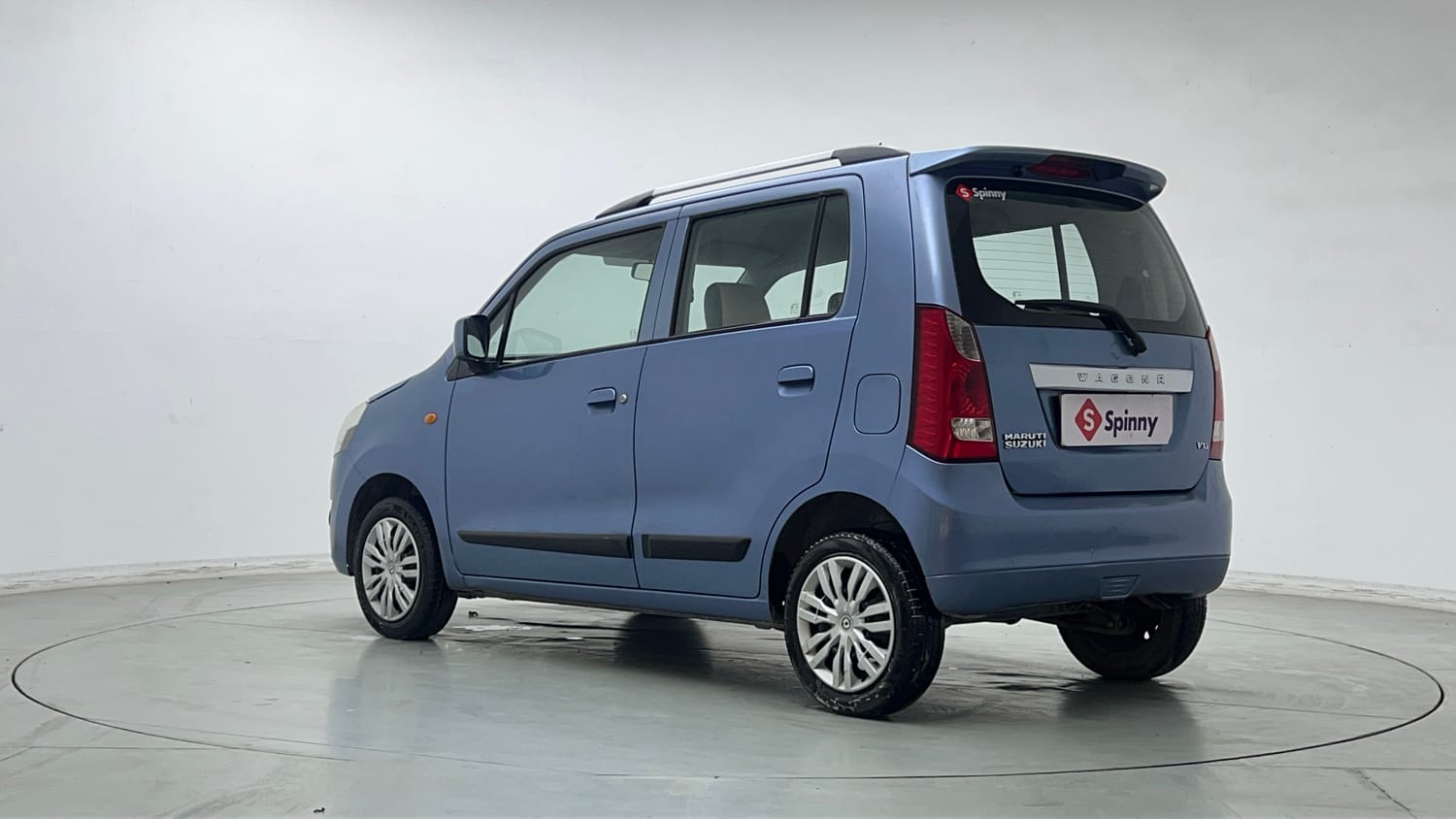 Used 2018 Maruti Suzuki Wagon R VXI Petrol Manual exterior LEFT REAR CORNER VIEW