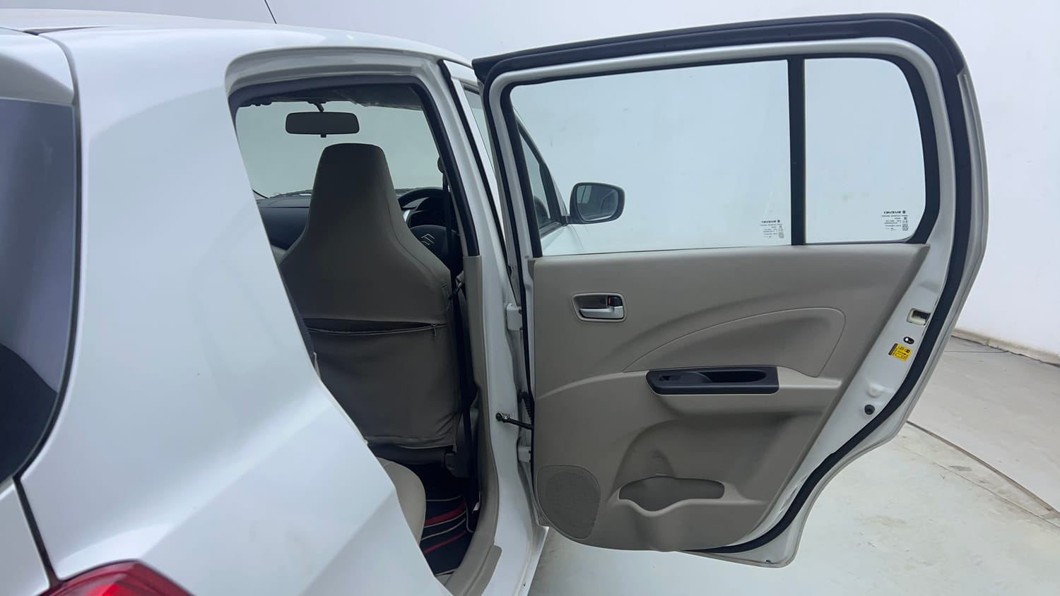 Used 2017 Maruti Suzuki Celerio VXi Petrol Manual interior RIGHT REAR DOOR OPEN VIEW