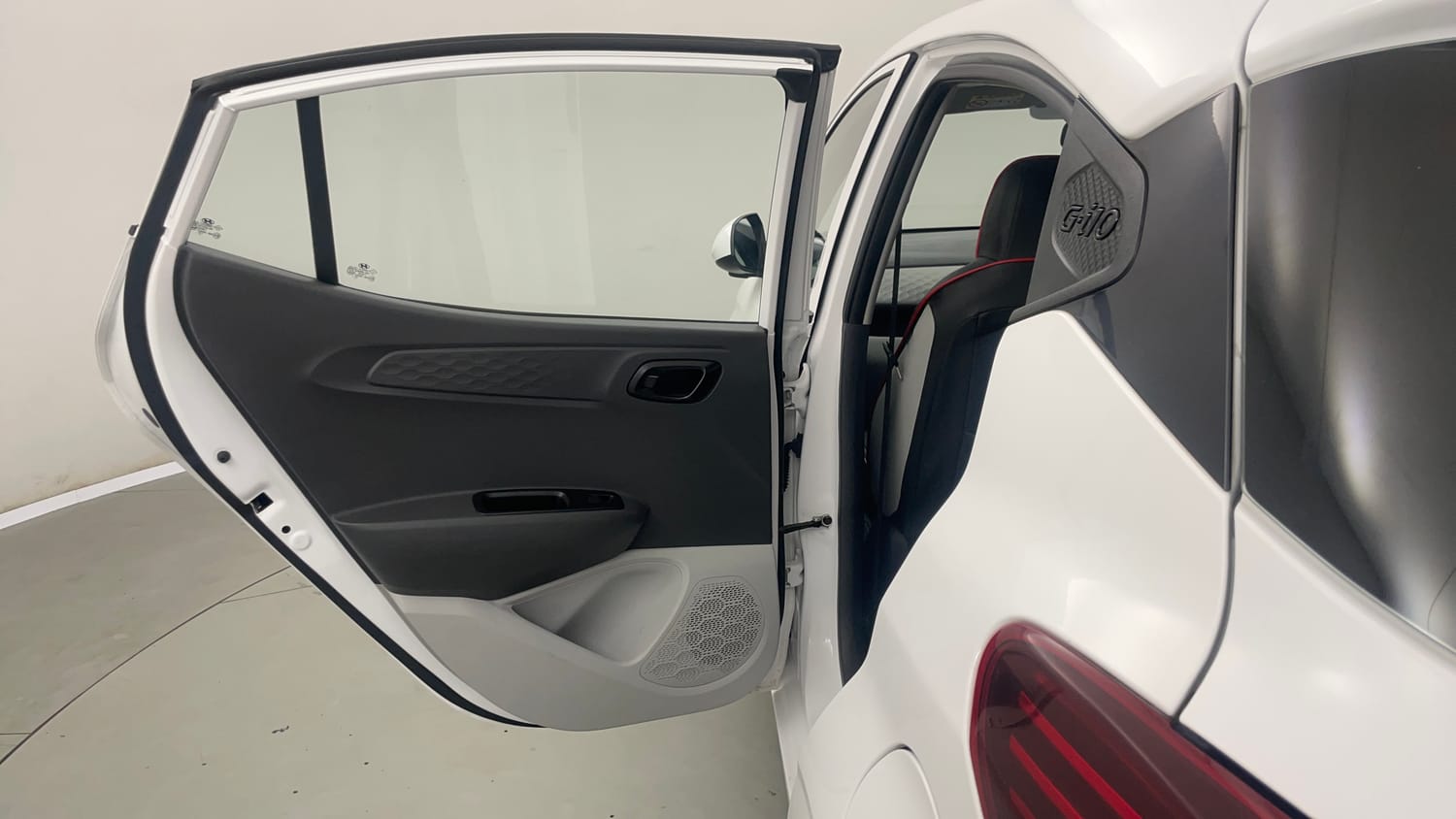 Used 2026 Hyundai Grand i10 Nios Magna 1.2 Kappa Petrol Manual interior LEFT REAR DOOR OPEN VIEW