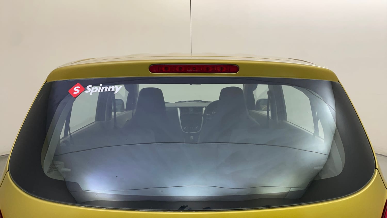 Used 2014 Maruti Suzuki Celerio VXi AMT Petrol Automatic exterior BACK WINDSHIELD VIEW