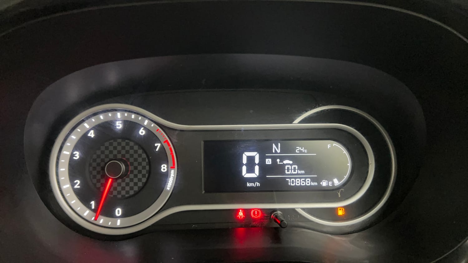 Used 2021 Hyundai Grand i10 Nios Sportz AMT 1.2 Kappa VTVT Petrol Automatic interior CLUSTERMETER VIEW