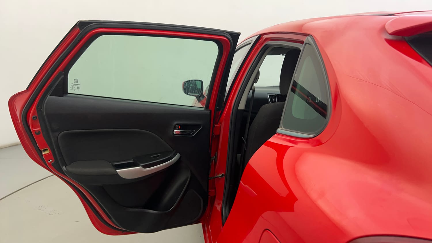 Used 2018 Maruti Suzuki Baleno Alpha 1.2 AT Petrol Automatic interior LEFT REAR DOOR OPEN VIEW