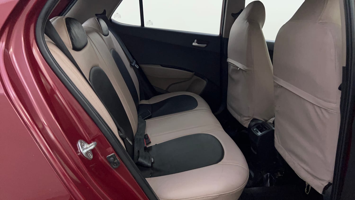 Used 2016 Hyundai Grand i10 Sportz 1.2 Kappa VTVT Petrol Manual interior RIGHT SIDE REAR DOOR CABIN VIEW