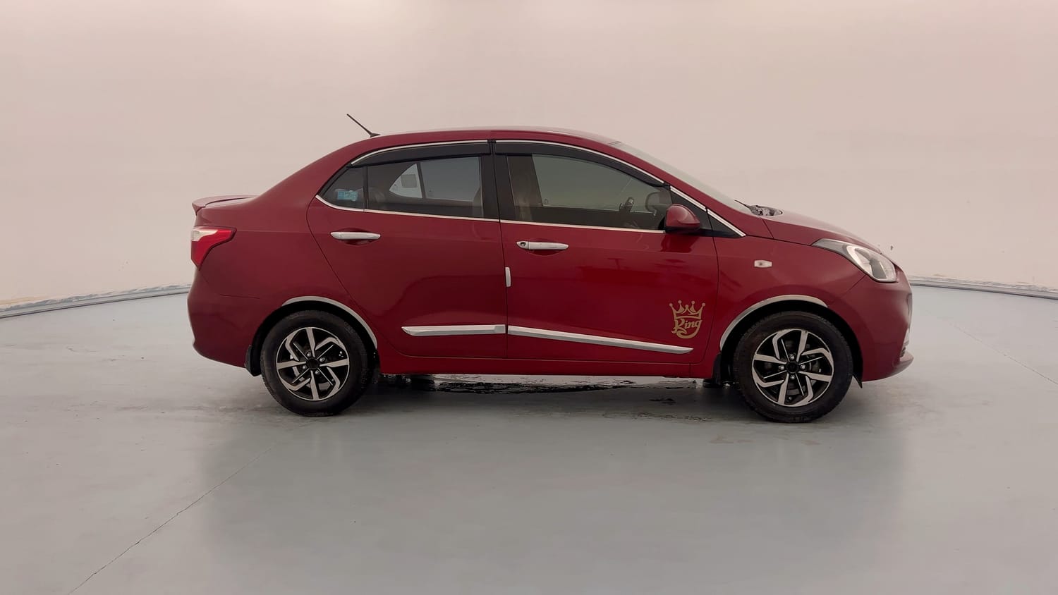 Used 2019 Hyundai Xcent S Petrol Manual exterior RIGHT SIDE VIEW