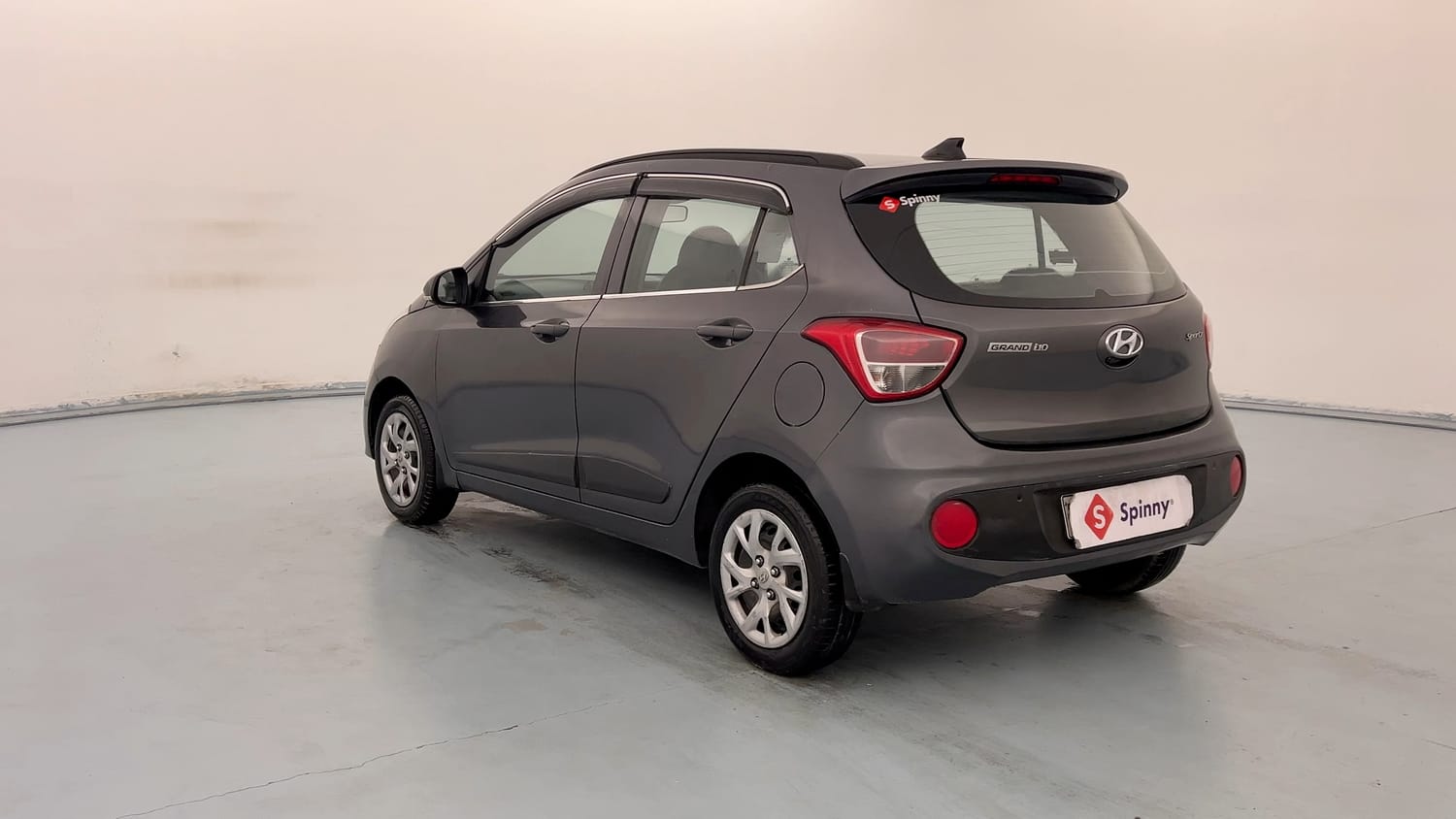Used 2018 Hyundai Grand i10 Sportz 1.2 Kappa VTVT Petrol Manual exterior LEFT REAR CORNER VIEW