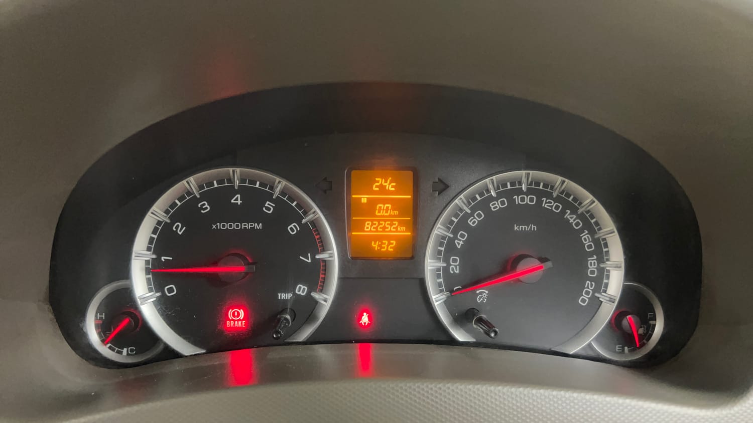 Used 2018 Maruti Suzuki Ertiga ZXI+ Petrol Manual interior CLUSTERMETER VIEW