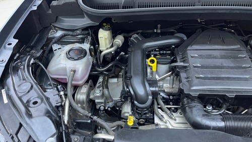 Used 2023 Volkswagen Taigun Topline 1.0 TSI MT Petrol Manual engine ENGINE RIGHT SIDE VIEW
