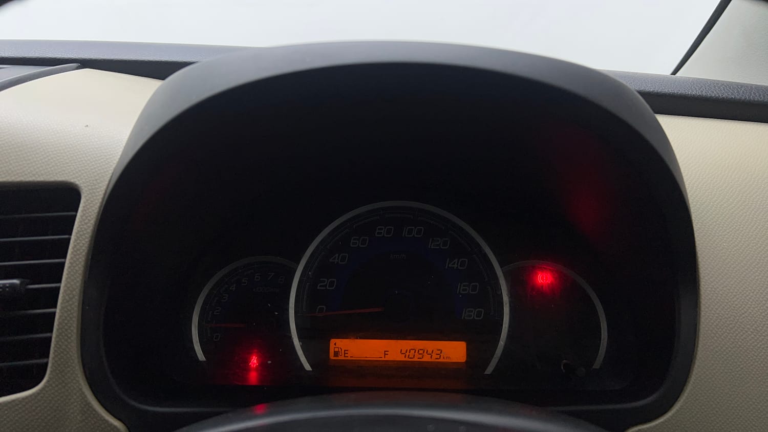 Used 2018 Maruti Suzuki Wagon R VXI Petrol Manual interior CLUSTERMETER VIEW