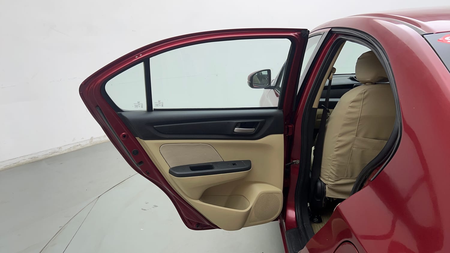 Used 2019 Honda Amaze 1.2 S MT Petrol Petrol Manual interior LEFT REAR DOOR OPEN VIEW
