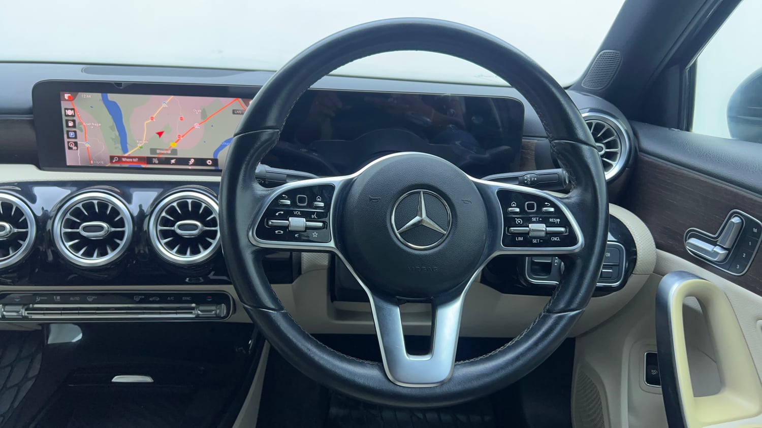 Used 2021 Mercedes-Benz A-Class Limousine 200 Petrol Automatic interior STEERING VIEW