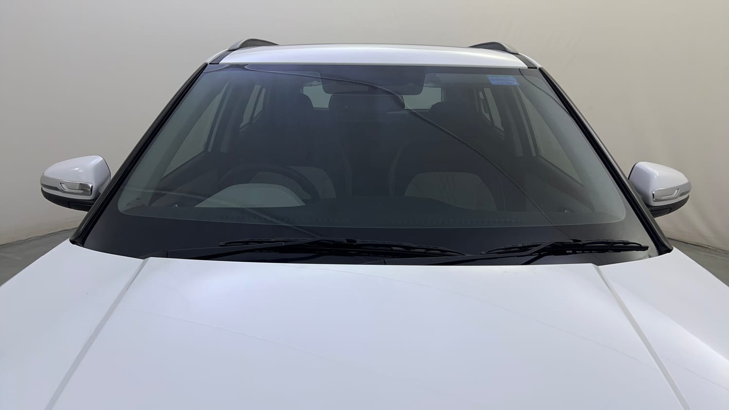 Used 2023 Hyundai Creta SX (O) 1.5 Petrol IVT Petrol Automatic exterior FRONT WINDSHIELD VIEW