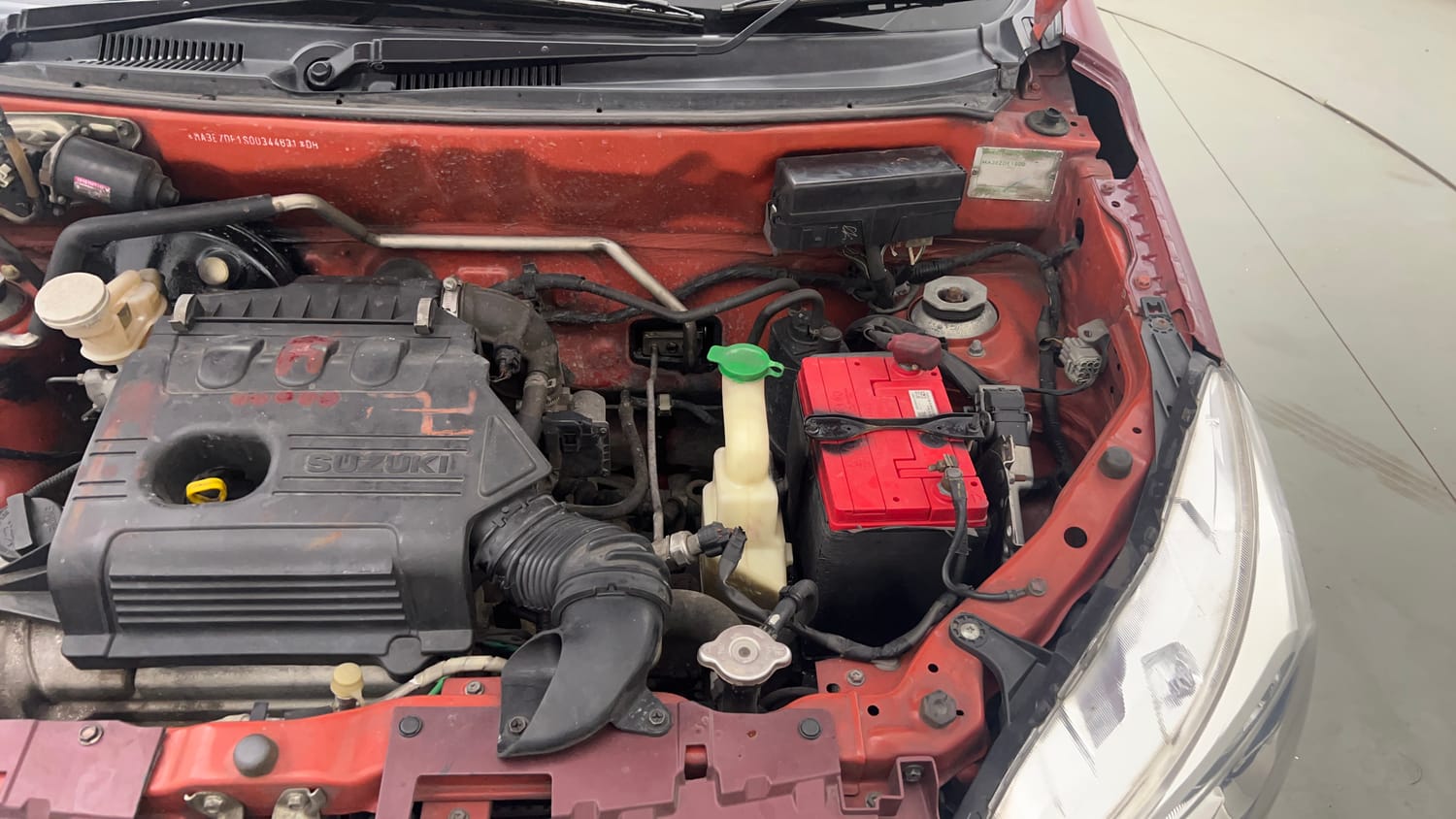 Used 2017 Maruti Suzuki Alto K10 VXi Petrol Manual engine ENGINE LEFT SIDE VIEW