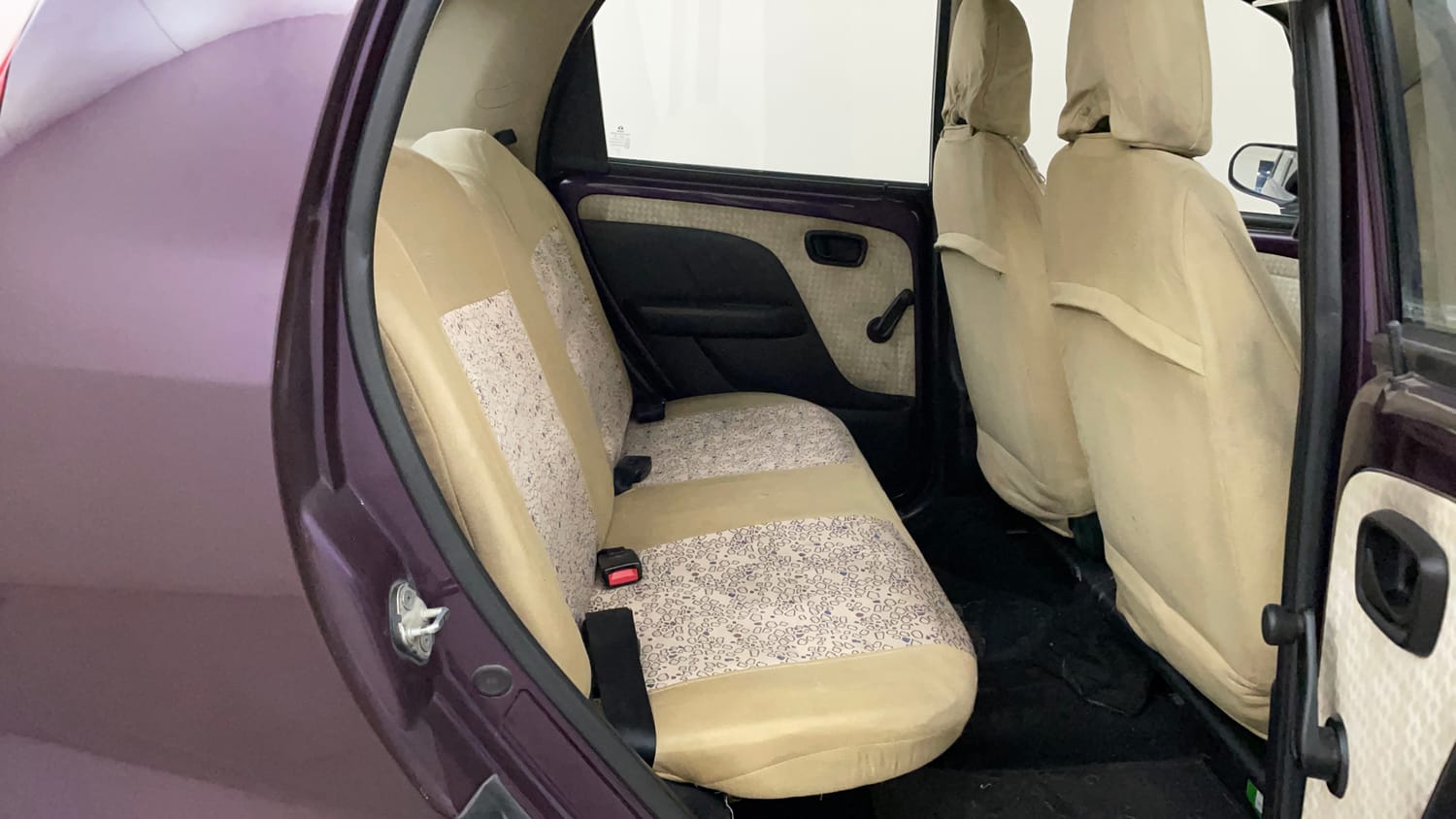 Used 2015 Tata Nano Twist XT Petrol Manual interior RIGHT SIDE REAR DOOR CABIN VIEW