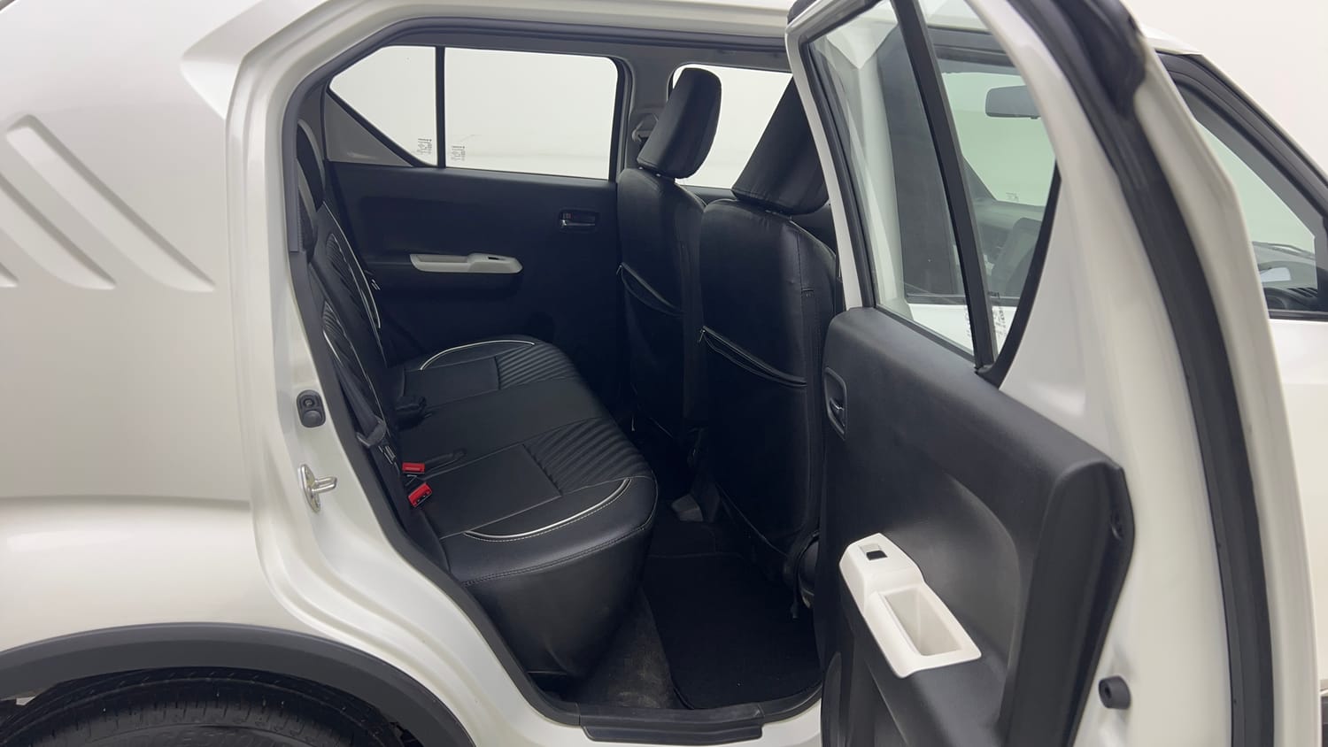 Used 2025 Maruti Suzuki Ignis Alpha 1.2 AMT Petrol Automatic interior RIGHT SIDE REAR DOOR CABIN VIEW