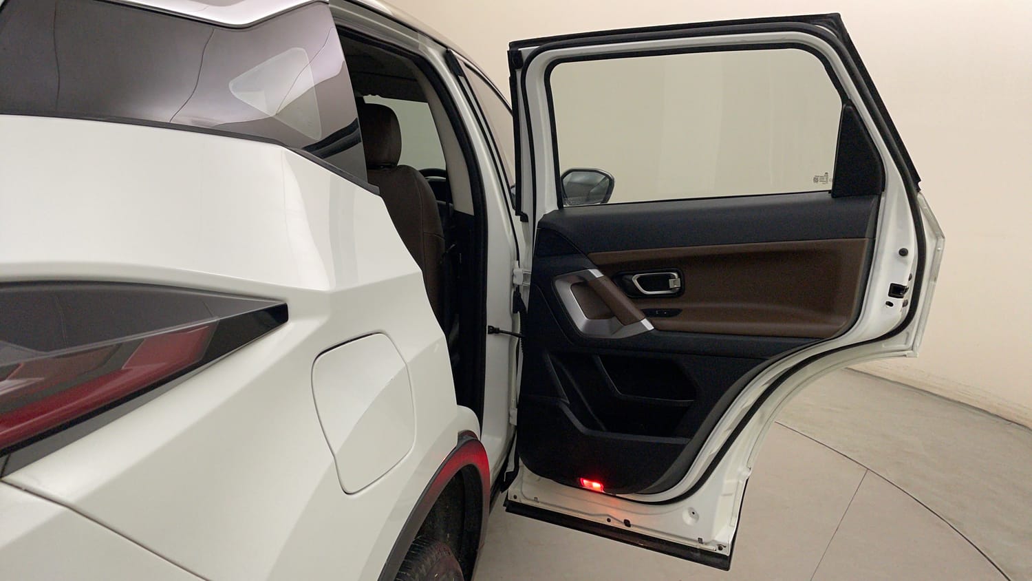 Used 2022 Tata Harrier XZA Plus Dual Tone Diesel Automatic interior RIGHT REAR DOOR OPEN VIEW