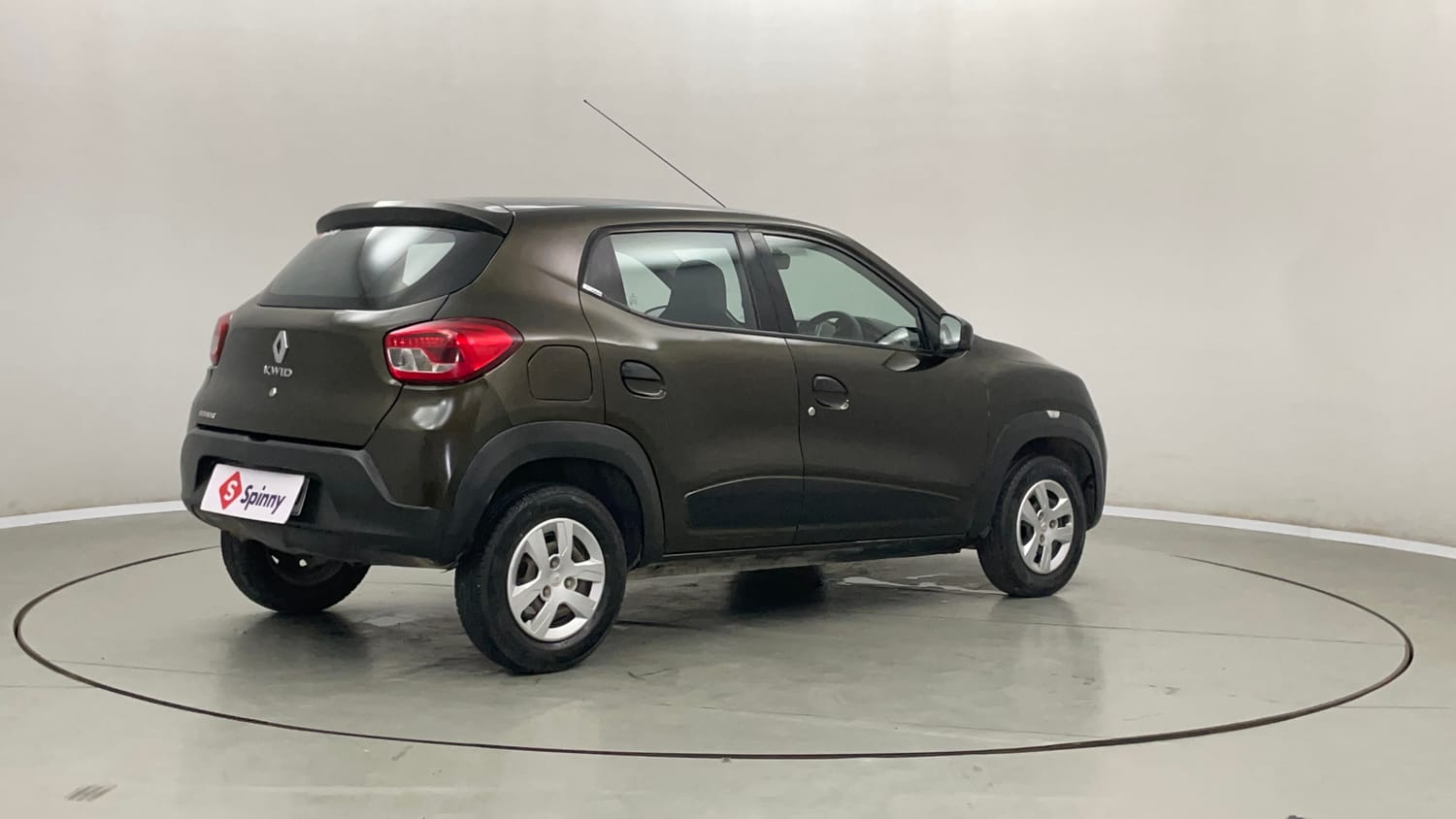 Used 2018 Renault Kwid RXL Petrol Manual exterior RIGHT REAR CORNER VIEW