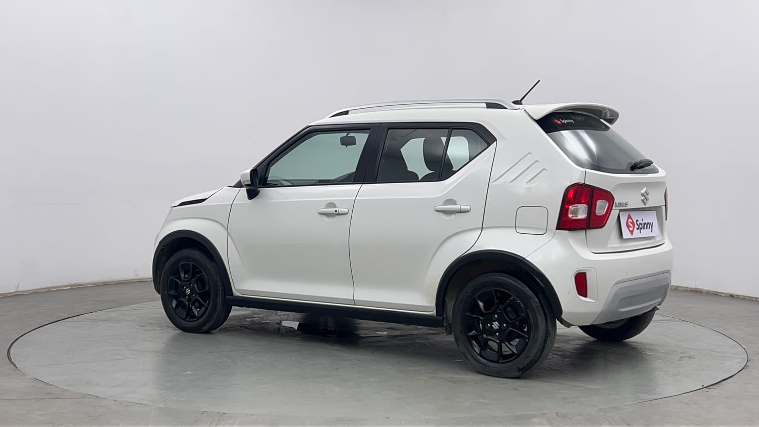 Used 2022 Maruti Suzuki Ignis Zeta 1.2 AMT Petrol Automatic exterior LEFT REAR CORNER VIEW