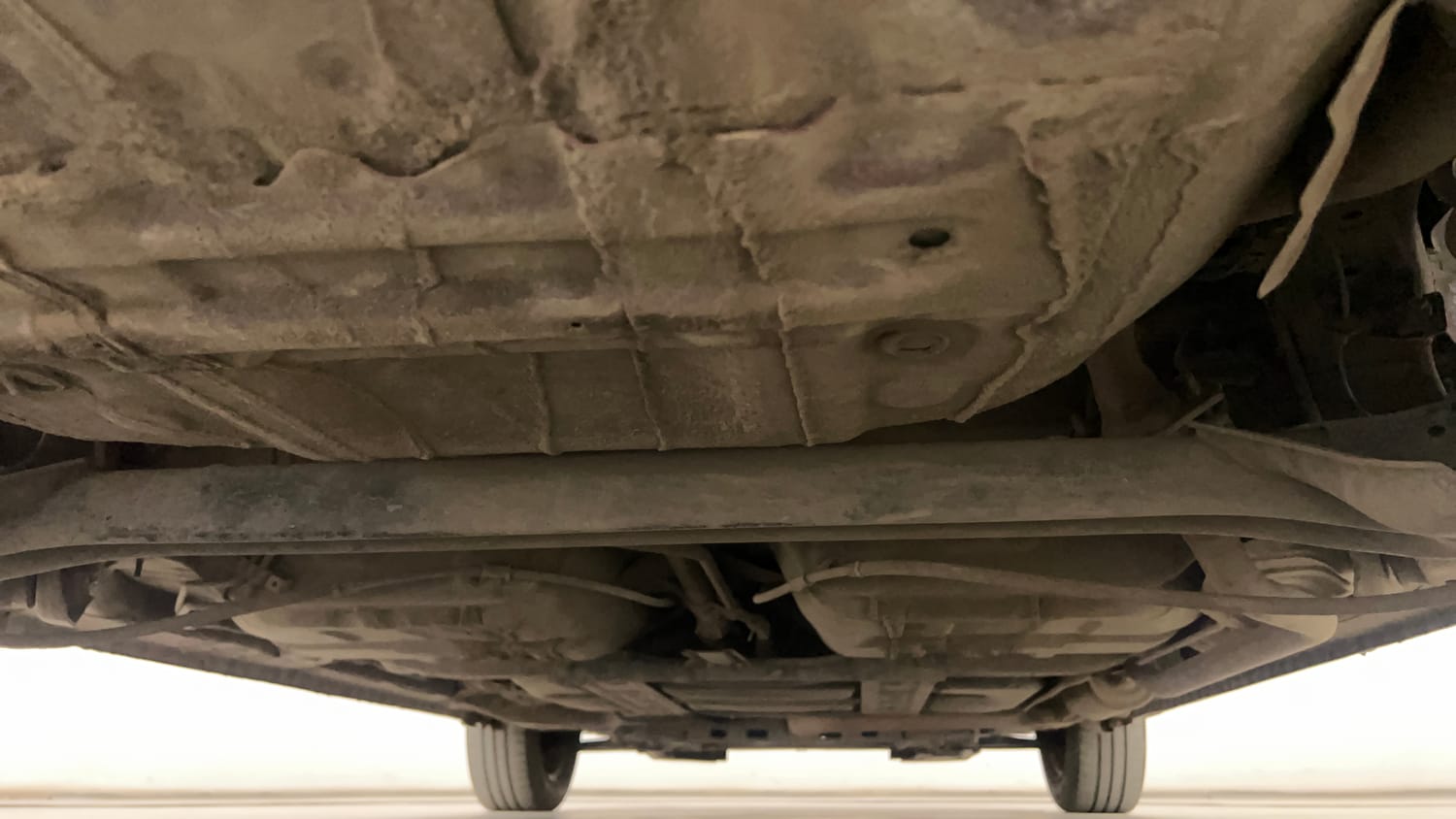 Used 2015 Honda Jazz SV Petrol Petrol Manual extra REAR UNDERBODY VIEW (TAKEN FROM REAR)