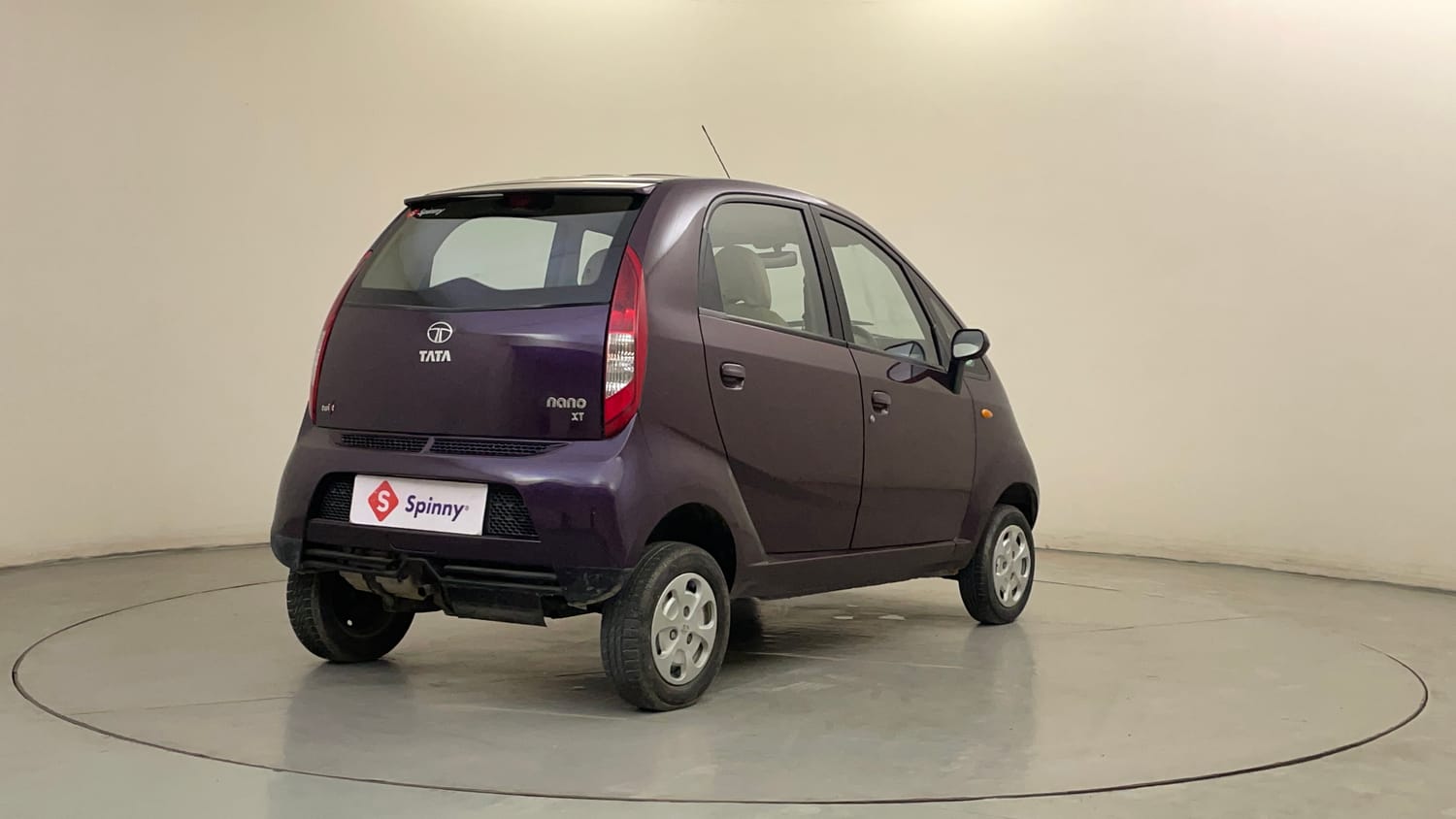 Used 2015 Tata Nano Twist XT Petrol Manual exterior RIGHT REAR CORNER VIEW