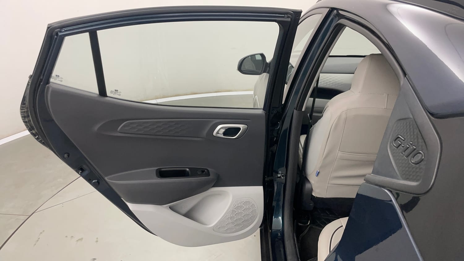 Used 2024 Hyundai Grand i10 Nios Asta 1.2 Kappa AMT Petrol Automatic interior LEFT REAR DOOR OPEN VIEW