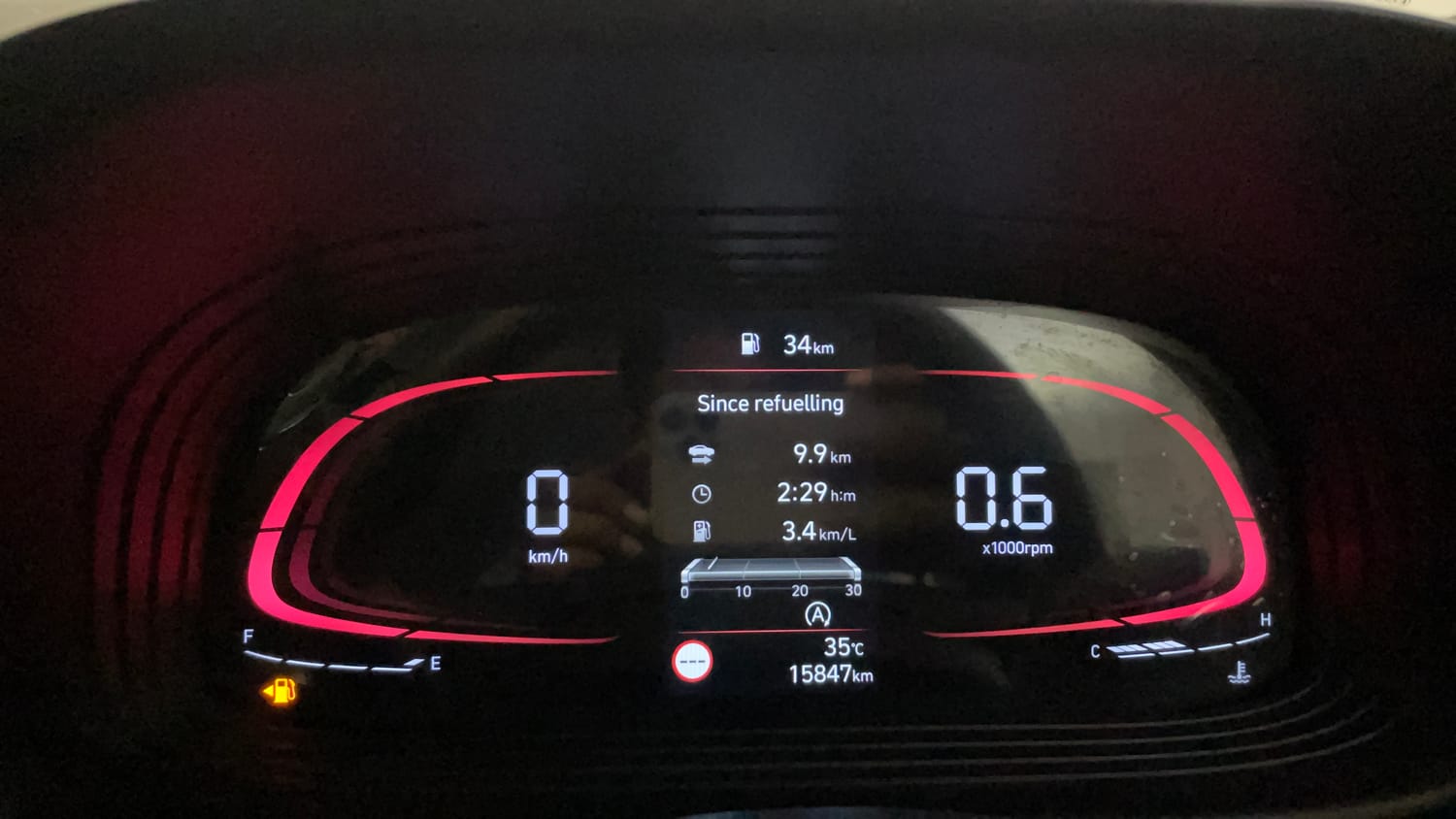 Used 2024 Hyundai Venue SX 1.2 Petrol Petrol Manual interior CLUSTERMETER VIEW