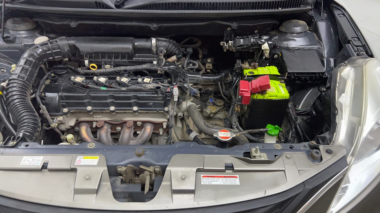 Used 2021 Maruti Suzuki Baleno Sigma Petrol Manual engine ENGINE LEFT SIDE VIEW