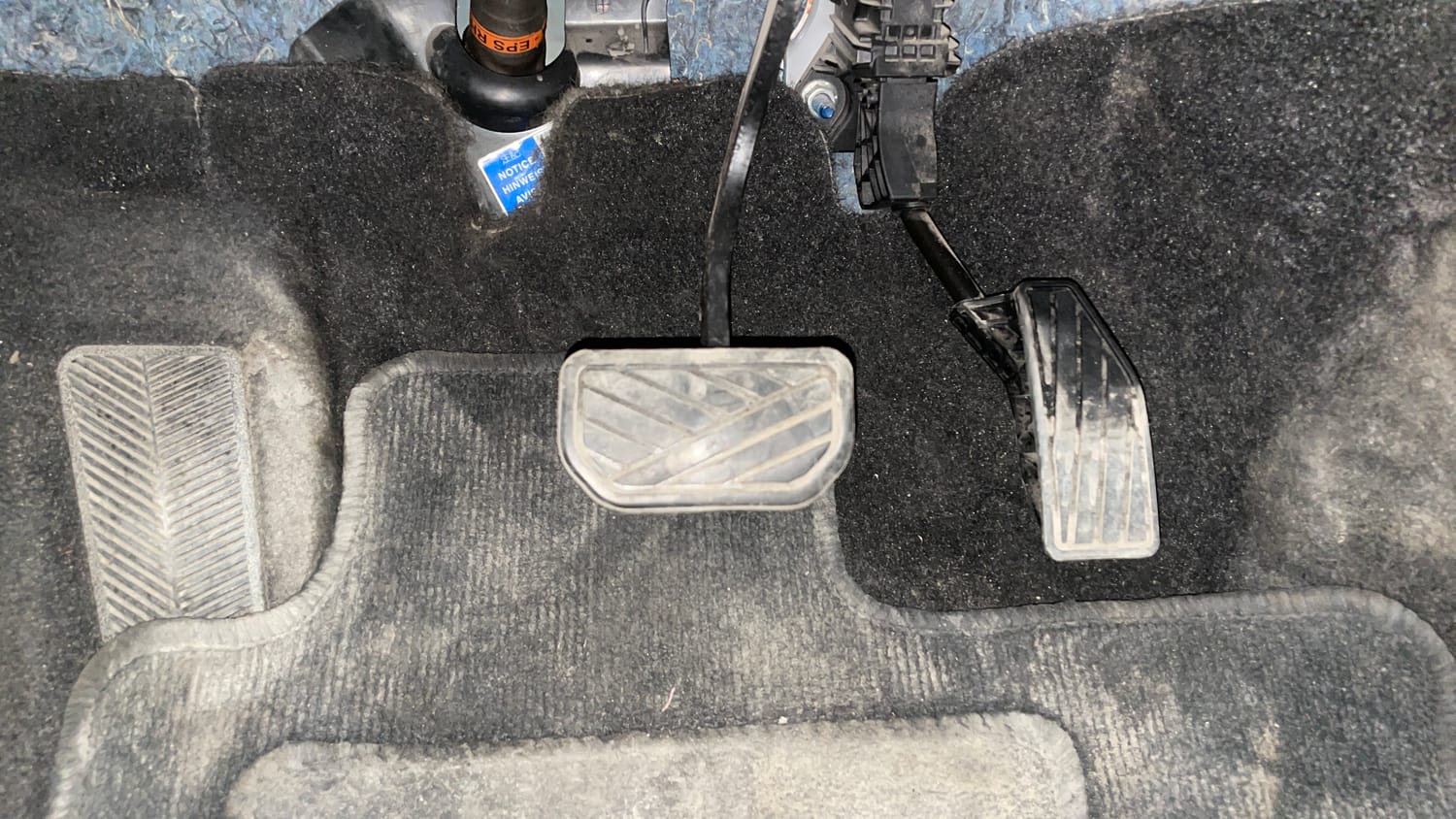 Used 2018 Maruti Suzuki Baleno Zeta 1.2 AT Petrol Automatic interior PEDALS VIEW
