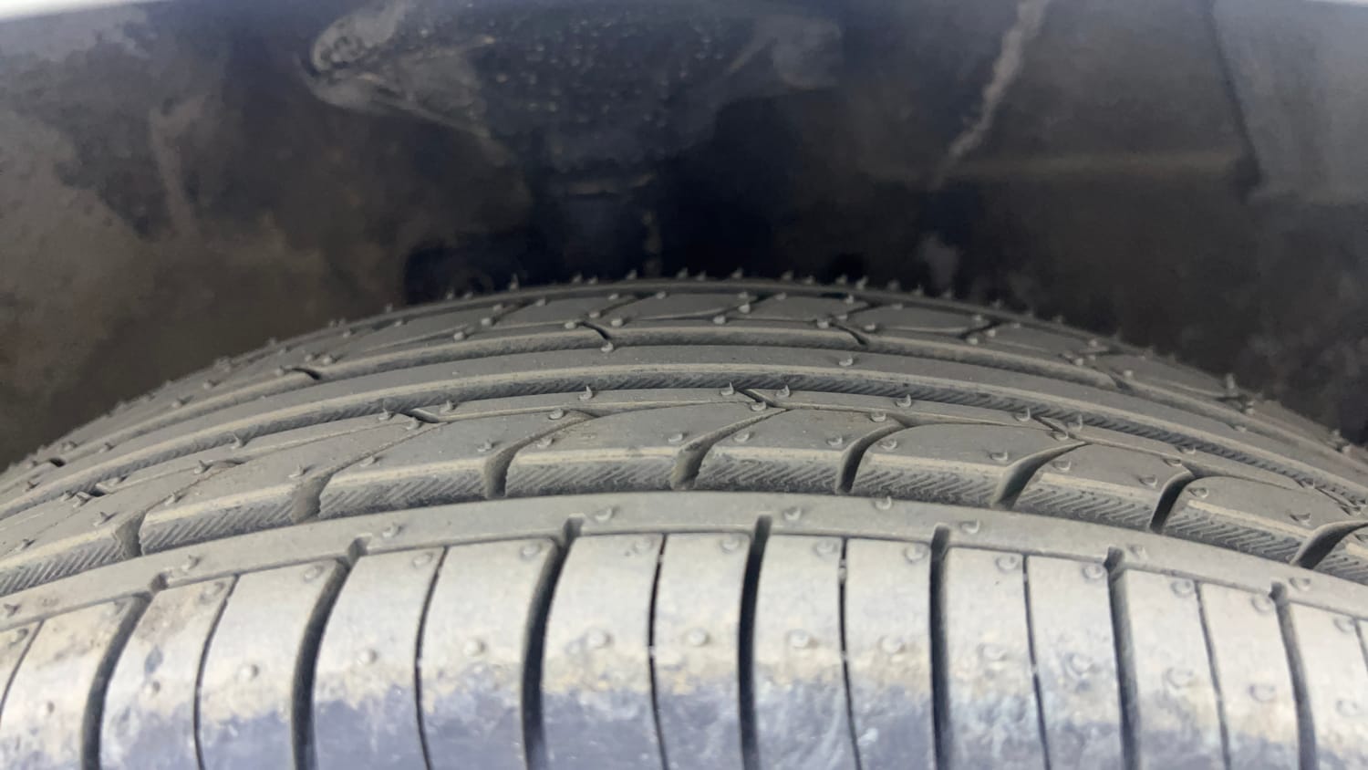Used 2017 Maruti Suzuki Celerio VXi Petrol Manual tyres RIGHT FRONT TYRE TREAD VIEW