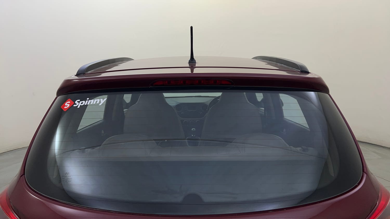 Used 2016 Hyundai Grand i10 Sportz 1.2 Kappa VTVT Petrol Manual exterior BACK WINDSHIELD VIEW
