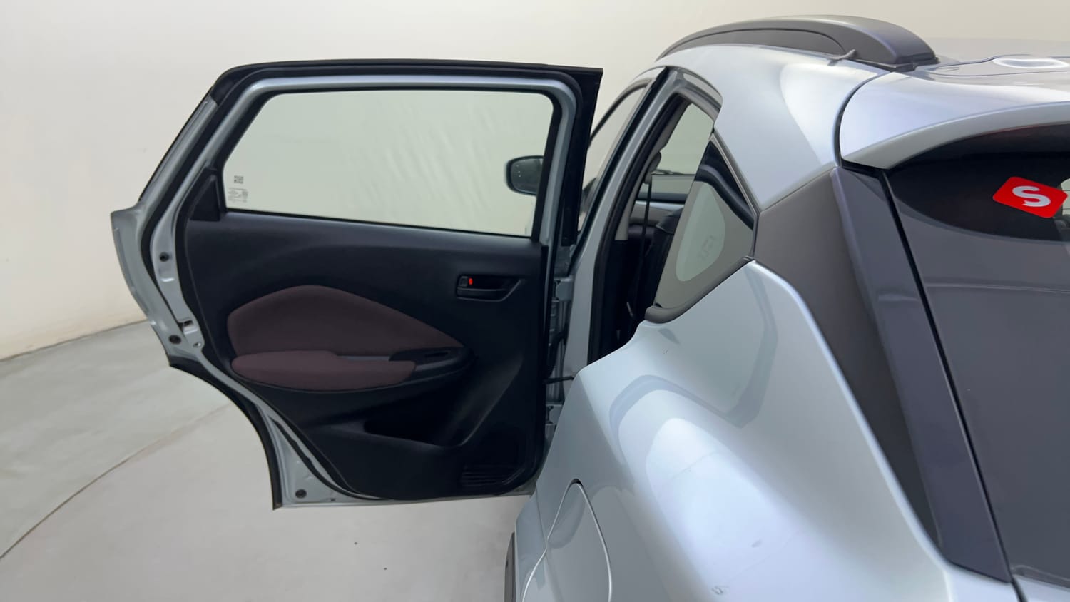 Used 2024 Maruti Suzuki Fronx Delta Plus (O) 1.2L MT Petrol Manual interior LEFT REAR DOOR OPEN VIEW