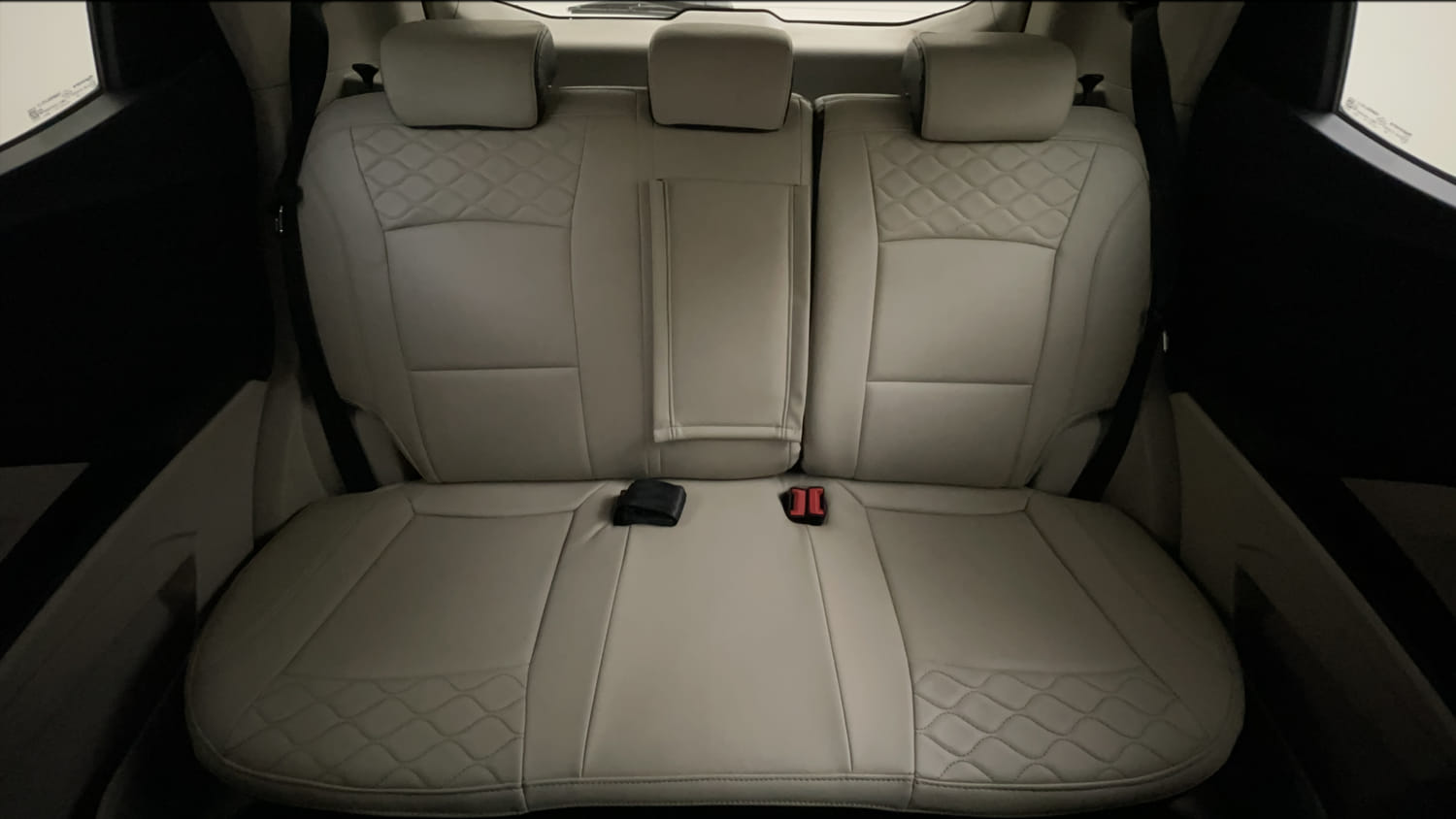 Used 2021 Mahindra XUV 300 W8 1.2 Petrol Petrol Manual interior REAR SEAT CONDITION VIEW