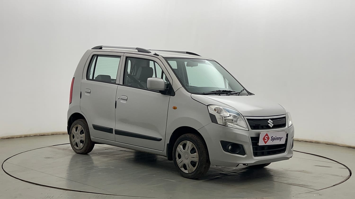 Used 2018 Maruti Suzuki Wagon R 1.0 VXI AMT (O) Petrol Automatic exterior RIGHT FRONT CORNER VIEW
