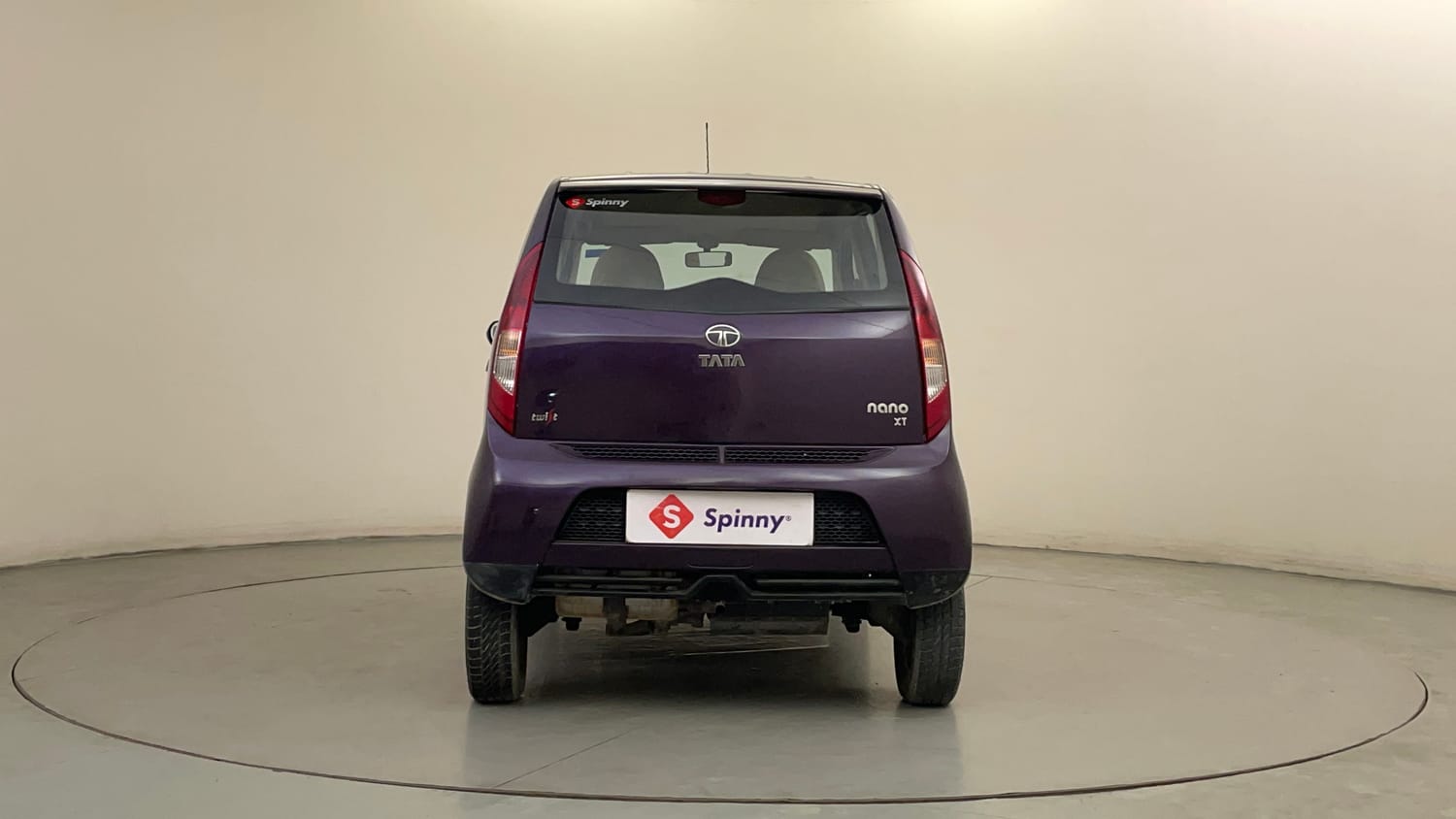 Used 2015 Tata Nano Twist XT Petrol Manual exterior BACK VIEW
