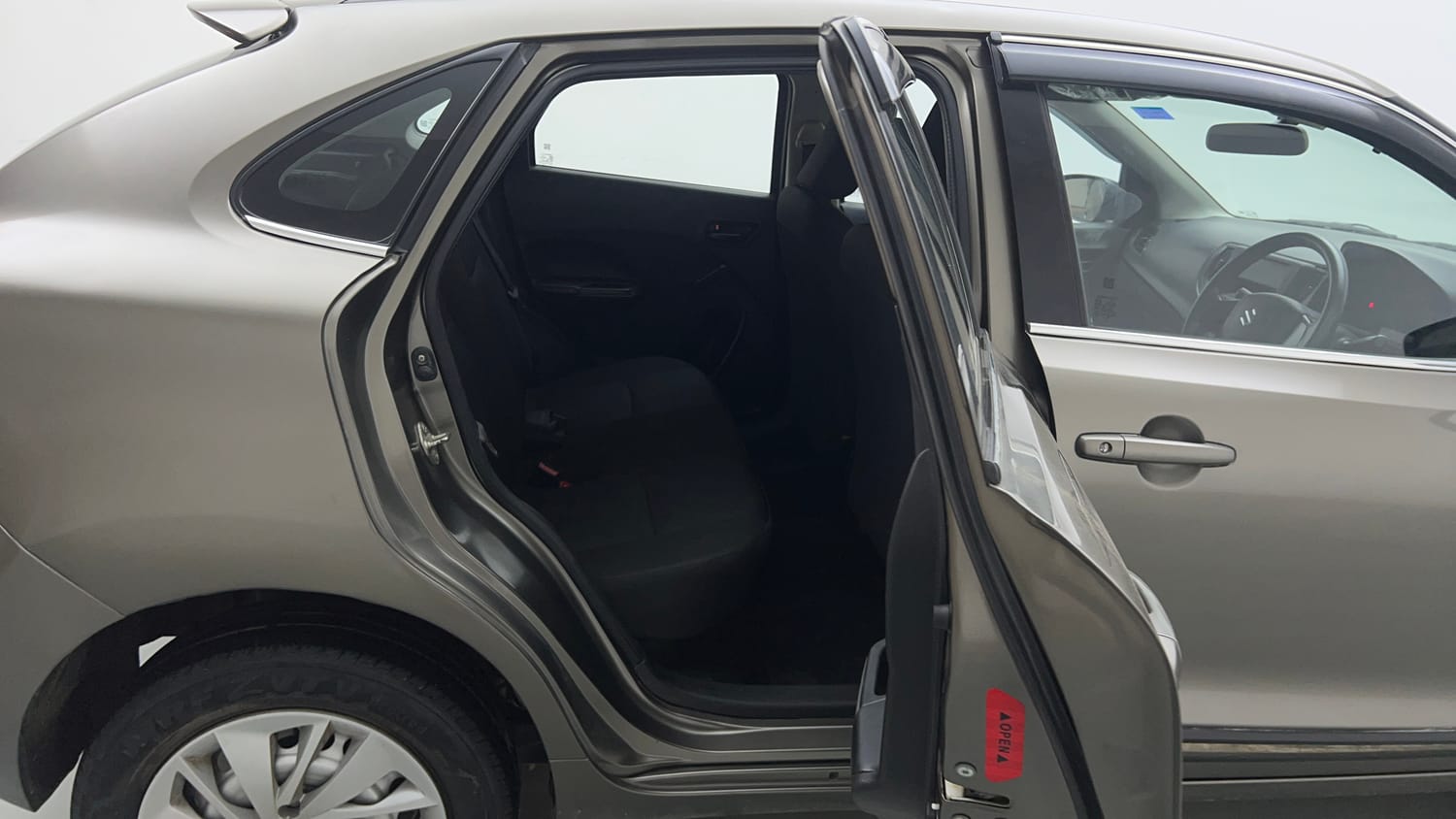 Used 2021 Maruti Suzuki Baleno Sigma Petrol Manual interior RIGHT SIDE REAR DOOR CABIN VIEW