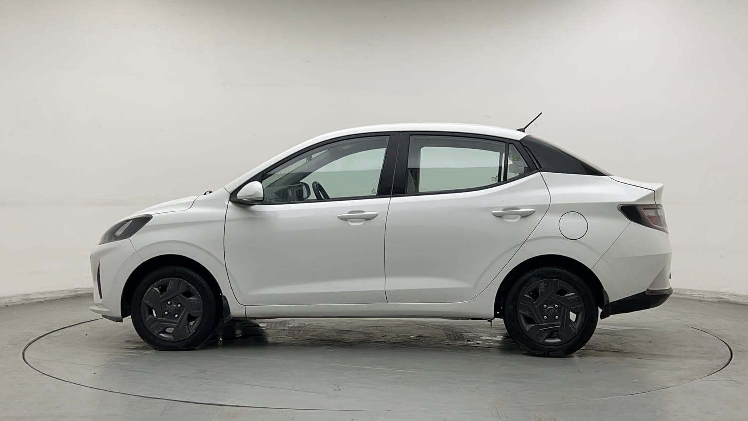 Used 2021 Hyundai Aura S 1.2 AMT Petrol Petrol Automatic exterior LEFT SIDE VIEW