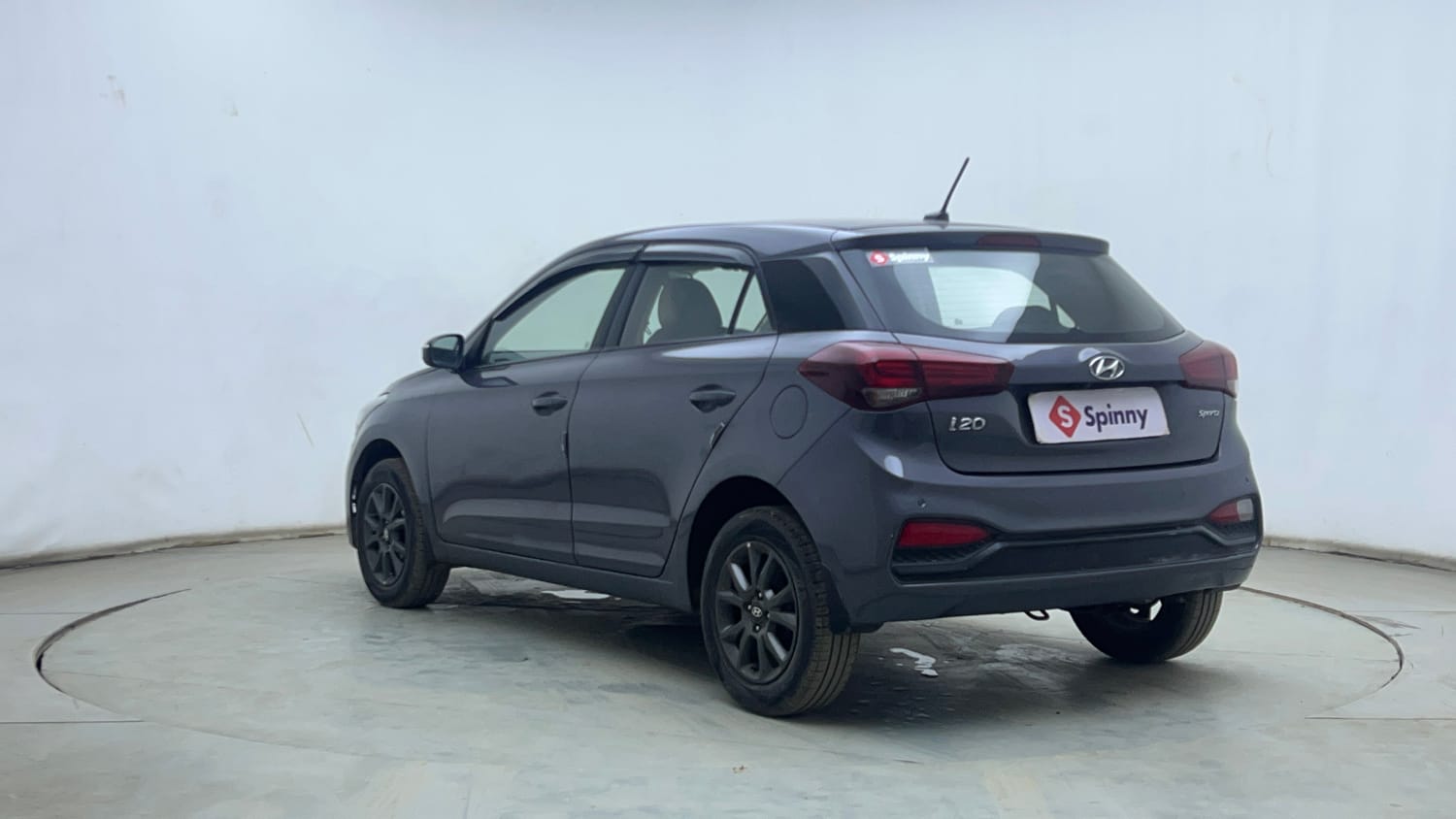 Used 2019 Hyundai Elite i20 Sportz Plus 1.2 Petrol Manual exterior LEFT REAR CORNER VIEW