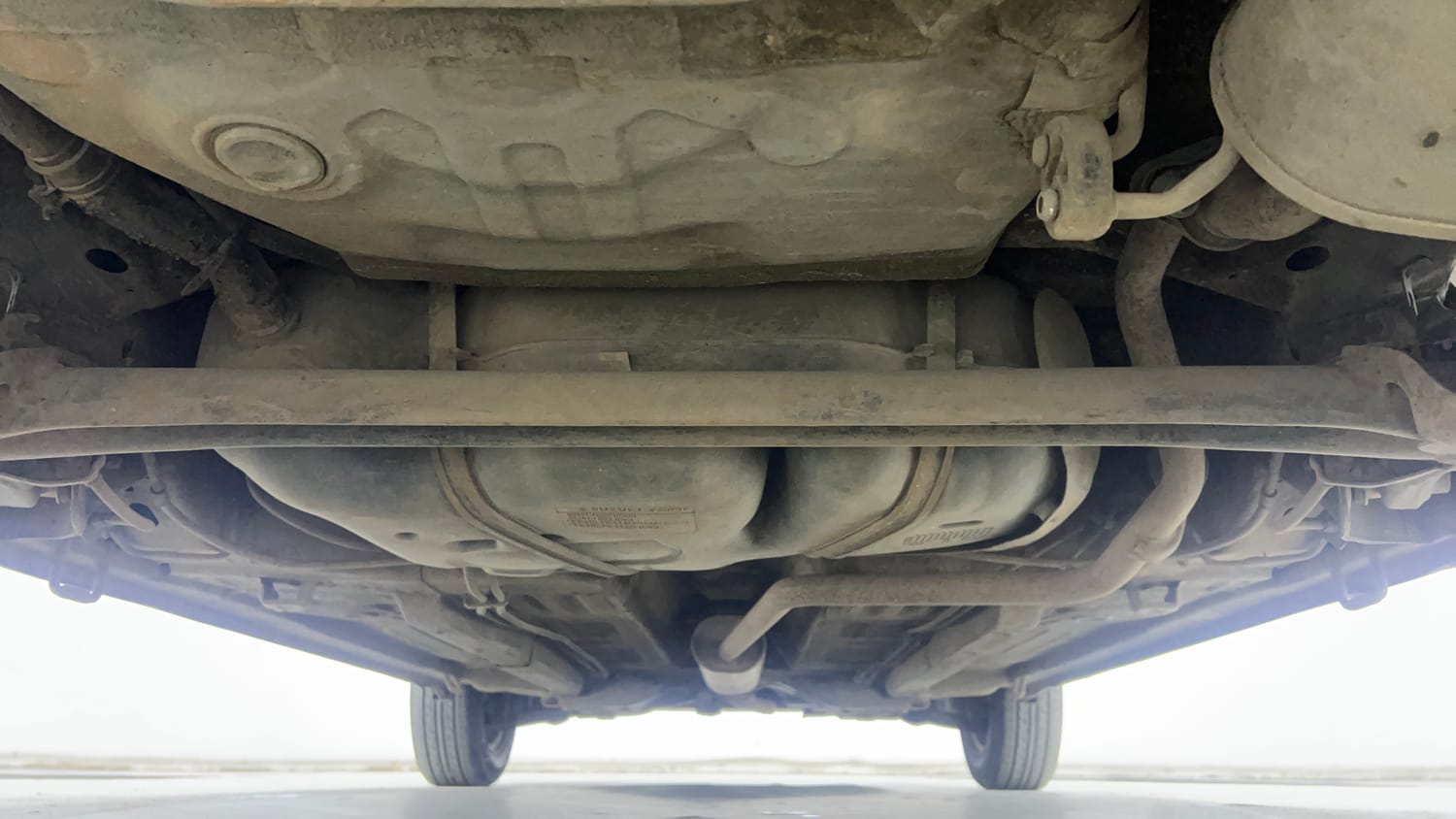 Used 2017 Maruti Suzuki Celerio VXi Petrol Manual extra REAR UNDERBODY VIEW (TAKEN FROM REAR)