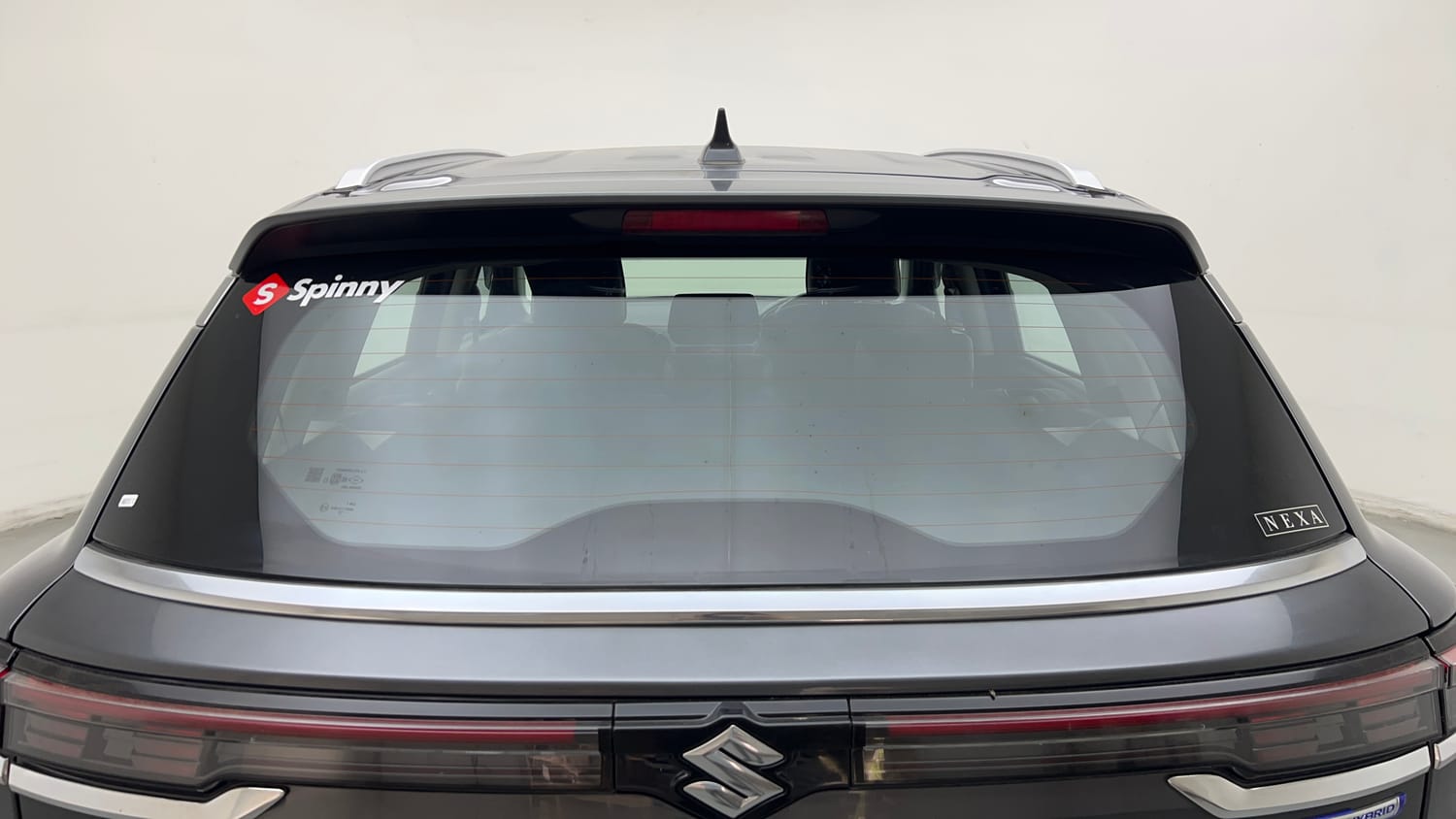 Used 2025 Maruti Suzuki Grand Vitara Delta Smart Hybrid Petrol Manual exterior BACK WINDSHIELD VIEW